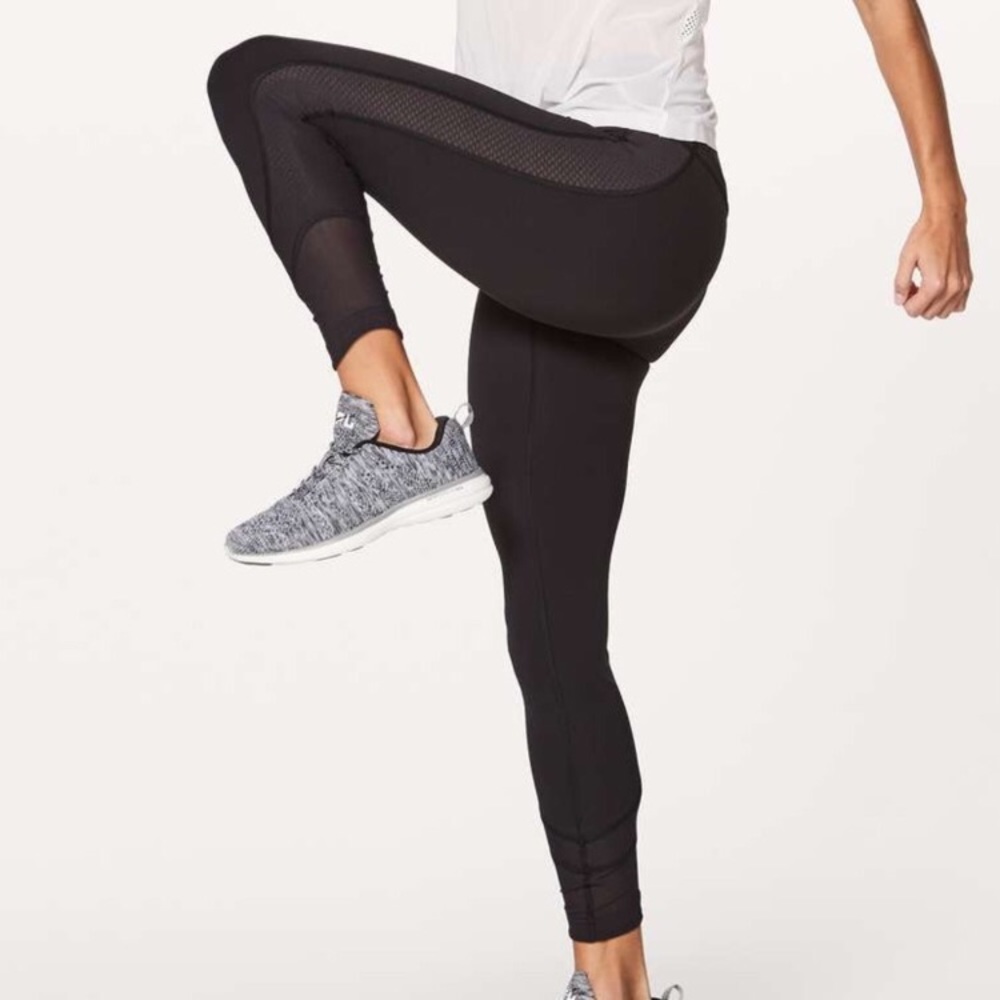 Cropped lululemon ready set go leggings